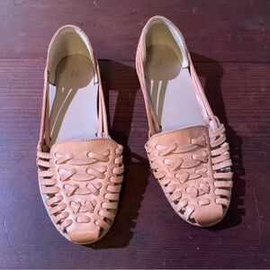 Nisolo Natural Vachetta Huarache Sandal Size 8